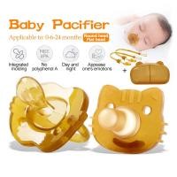 ราคา จุกหลอกซิลิโคน ฟรีกล่อง จุกนมหลอก จุกดูด จุกนมซิลิโคน จุกนมหลอก จุกนมหลอกทารก จุกดูดหัวกลมและหัวแบน จุกนมหลอกเด็กทารก จุกหลอก สำหรับเด็กแรกเกิด 2ขวบ จุกหลอกกลางวันและกลางคืน (21727154180)