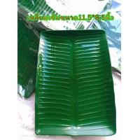 ราคา ถาดใบตองสีเขียวเข้มขนาด8 5 11 5นิ้วเซต3ใบ100 (21488126769)