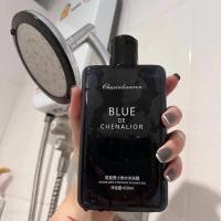 ราคา ครีมอาบน้ำ สบู่น้ำหอม สบู่อาบน้ำ ครีมอาบน้ำหอม BLUE Chanalior 420ml กลิ่นน้ำหอมผู้ชาย กลิ่นหอมละมุนมาก ครีมอาบน้ำหอม 9375 (14871085125)