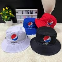 ราคา หมวกบักเก็ต ปักลาย pepsi coke มีสายรัดคางปรับขนาดได้ พร้อมส่ง (20498508133)