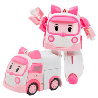 ราคา Heorot ของเล่นเด็ก Robocar Poli หุ่นยนต์ของเล่น ของเล่นเปลี่ยนรูป หม้อแปลงไฟฟ้าหุ่นยนต์ดึงกลับ (21051974552)