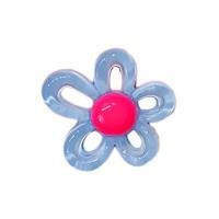 ราคา พร้อมส่ง สร้อยคอดอกไม้ Crazy flowers เลือกสีจี้สีสร้อยเองได้ (19218372407)