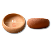 ราคา ถ้วยดินเผา ชามดินเผา ใส่อาหารสัตว์ ใส่น้ำ ใส่อาหารนกหนูกระต่าย (21400326751)