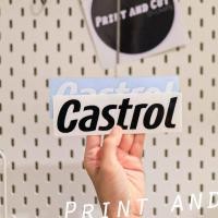 ราคา Sticker สติ๊กเกอร์แต่งรถ ลาย Castrol ติดตกแต่ง มีหลายสีหลายขนาดให้เลือก สติ๊กเกอร์แต่งรถ สติ๊กเกอร์แต่งมอเตอร์ไซค์ ไดคัทพร้อมติดเทปยก (20937857546)