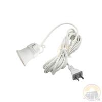 ราคา ขั้วหลอดไฟ E27 ขั้วพร้อมสายไฟ 5m สายไฟขั้ว e27 พร้อมสวิตช์ (21686105139)