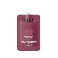 ราคา MILLE 1 ซอง primer bb ครีมซองมิลเล่ super miacle skin cover whitening gold rose BB snail primer (21534128850)