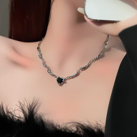 ราคา สร้อยคอลูกปัด จี้แมงมุม ประดับเพชร สีดํา สไตล์ฮิปฮอป สําหรับผู้ชาย และผู้หญิง ACFUNY (20743496382)