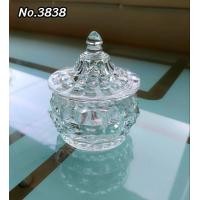 ราคา ถ้วยแก้ว ฝาปิด ถ้วยแก้วคริสตัลพร้อมฝาปิด No 3836 3839 (21718944415)