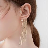 ราคา Clip Ear Cuff Earrings Non Piercing Butterfly Leaf Zircon (19767721353)