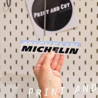 ราคา Sticker สติ๊กเกอร์แต่งรถ ลาย MICHELIN ติดตกแต่ง มีหลายสีหลายขนาดให้เลือก สติ๊กเกอร์แต่งรถ สติ๊กเกอร์แต่งมอเตอร์ไซค์ ไดคัทพร้อมติดเทปยก (20929858232)