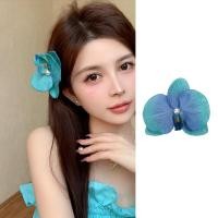 ราคา สไตล์ฮาวาย Phalaenopsis รูปกล้วยไม้กิ๊ฟติดผมกิ๊บรูปดอกไม้นางฟ้ากิ๊บปากเป็ดผมแตก (21703591484)