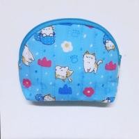 ราคา กระเป๋าผ้า ใส่เหรียญ ใส่บัตร งานแฮนด์เมด ขนาด 12x10 cm (21334863577)