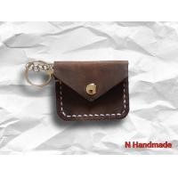 ราคา พวงกุญแจตกแต่ง หนังแท้ Handmade เย็บมือ ขนาดเล็กน่าใช้งานครับ (21438053821)