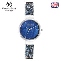 ราคา VICTORIA HYDE London นาฬิกาผู้หญิงสร้อยข้อมือสีกรมท่าท้องฟ้าเต็มไปด้วยดวงดาวประดับด้วยคริสตัล Swarovski นาฬิกาข้อมือผู้หญิง (21485795775)