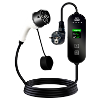 ราคา เครื่องชาร์จ EV แบบพกพา 3 5kw 7kw สายเคเบิล 3 5 5 10 เมตร Type2 GBT สําหรับยานพาหนะไฟฟ้า รถยนต์ เครื่องชาร์จแบบพกพา EV Home Charger รถยนต์ไฟฟ้า Electric Vehicle (21629826020)
