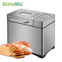 ราคา Biolomix เครื่องทําขนมปัง 19 in 1 เครื่องทําขนมปังอัตโนมัติ สเตนเลส พร้อมเครื่องจ่ายถั่ว ผลไม้ 3 ขนาด (21534172046)