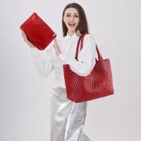 ราคา LIKEBAG กระเป๋าแฟชั่นสตรีกระเป๋าถือกระเป๋าถือกระเป๋าสะพายไหล่หนัง PU ความจุขนาดใหญ่กระเป๋าทอขนาดใหญ่ (21696827638)