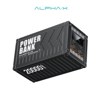 ราคา ALPHA X ALP20 08PD powerbank 20000mah fast charge 20w pd จ่ายไฟ type c จอ ไฟ led ประกัน 1 ปี (21551273459)