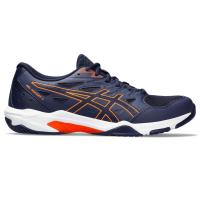 ราคา ASICS GEL ROCKET 11 MEN CPS ผู้ชาย รองเท้าสำหรับกีฬาในร่ม ของแท้ หน้ากว้าง 2E PEACOAT SHOCKING ORANGE (21629364812)