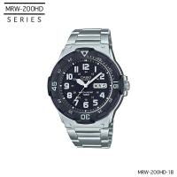 ราคา Casio Standard นาฬิกาข้อมือผู้ชาย สายแสตนเลส รุ่น MRW 200HD MRW 200HD 1A MRW 200HD 7A (20796403346)