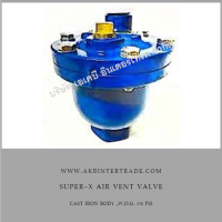 ราคา SUPER X AIR VENT VALVE CAST IRON BODY W O G 175 PSI (6276904787)