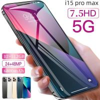 ราคา โทรศัพท์ ของแท้ Phone 15pro max โทรศัพท์มือถือ รองรับ2ซิม Smartphone 4G 5G โทรศัพท์สมา แรม12GB รอม512GB โทรศัพท์ถูกๆ มือถือ Mobile phone โทรศัพท์ถูกๆ มือถือราคาถูกๆ โทรศัพท์สำห รับเล่นเกม โทรสับราคาถู