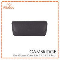 ราคา กล่องใส่แว่นตา กล่องแว่นตา ที่เก็บแว่น ALBEDO EYE GLASS CASE รุ่น CAMBRIDGE CB02899 CB02879 (9710905198)