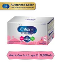 ราคา Enfalac เอนฟาแล็ค สมาร์ทพลัส สูตร 2 นมผง สำหรับ เด็กแรกเกิด อายุ 6 เดือน 3 ปี 3800 กรัม 1กล่อง MG (21103255087)