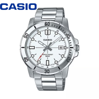 ราคา K LI นาฬิกาผู้ชาย Casio รุ่น MTP VD01D สายแสตนเลส สีเงิน MTP VD01D 1B ดําเลข MTP VD01D 1E ดําขีด MTP VD01D 2B น้ำเงินเลข MTP VD01D 2E น้ำเงินขีด MTP VD01D 7B ขาวเลข MTP VD01D 7 (14600397778)