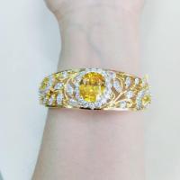 ราคา กำไลพลอยสี 3 เม็ด ล้อมเพชร cz ลาบฉลุใบไม้ ชุบทองไมครอนหน้าขาว ราคาพิเศษ (12582393986)