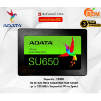 ราคา ADATA SSD SU650 120GB ULTIMATE 2 5 SATA III ASU650SS 120GT R Read Up to 520MB s Write Up to 450MB s รับประกัน3ปี (21420811649)