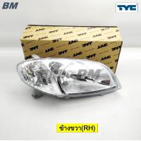 ราคา ไฟหน้า วีออส VIOS TOYOTA โตโยต้า ปี 2003 2004 รุ่นแรก TYC (21432897606)