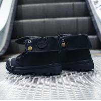 ราคา 2022 New Canvas Shoes Women Boots Palladium Style Fashion High top Military Ankle Casual Shoes Female High Quality Spring Autumn (19721029427)
