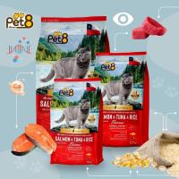 ราคา Pet8 Cat food Catz Kitchen 7 Kg อาหารแมวกระสอบ (21436681513)
