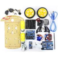 ราคา Uno Project 2wd Smart Robot Car Chassis Kits Sr04 Ultrasonic Avoidance Sensor Line Tracking Speed Encoder Motor Module For Kids Teens Toy (7407982664)
