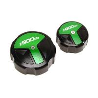 ราคา ฝาปิดกระบอกน้ำมันเบรกหน้าและหลังมอเตอร์ไซค์สำหรับ Kawasaki Z900RS Z900 RS Z 900 RS ทุกปีอลูมิเนียม CNC (13068082647)