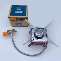 ราคา เตาแก๊สแบบพกพา เตาแก๊สแคมป์ปิ้ง เพิ่มความปลอดภัยด้วยสายยาวพิเศษ สำหรับต่อกับแก๊สกระป๋อง เล็กกระทัดรัด (21771696815)