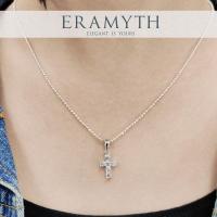 ราคา Eramyth J เอรามิท สร้อยคอ เงินแท้ จี้ รูปทรงกางเขน ฝังเพชรกลม สวิส CZ สินค้ามาตรฐานส่งออก (14841598139)