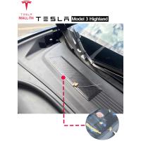 ราคา ส่งจากไทย Tesla Model 3 Highland แผ่นกรองสิ่งสกปรกหน้ารถ Air Inlet Grille แมลงตัวกรองหน้าจอฝาครอบป้องกันอุปกรณ์เสริม ไม่ส่งผลต่อการใช้งานเดิมของตัวรถ (21720630272)