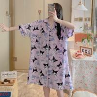 ราคา พร้อมส่ง ผ้าไหม กระโปรง คอปกกระดุมหน้า บิ๊กไซส์ อก52 นิ้ว ชุดนอนผู้หญิงแบรนด์ ชุดนอนผู้หญิงน่ารักๆ ชุดนอนผู้หญิงไซส์ใหญ่ ชุดนอนผู้หญิงผ้าคอตตอน ชุดนอนผู้หญิงผ้าซาติน (21042048907)