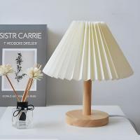 ราคา โคมไฟตั้งโต๊ะ led สไตล์ญี่ปุ่น ห้องนอน มินิมอล USBปรับความสว่างได้ (21737104276)