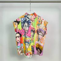 ราคา Linen shirt เสื้อเชิ้ตเเขนสั้นลินินอินเดีย พิมพ์ลายหน้าคน LS01 (21718024839)