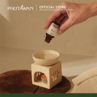 ราคา Phutawan น้ำมันหอมระเหยออแกนิค Pure Essential oil organic 100 15 ml มีหลายกลิ่น ใช้กับเครื่องพ่น เตาอโรม่า หรือผสมในสกินแคร์ (11176593325)
