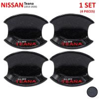 ราคา เบ้ากลม เบ้ากันรอย เบ้าถ้วย เบ้ารองมือเปิดประตู โลโก้แดง สกรีน TEANA สำหรับ Nissan Teana ปี 2014 2020 (20462438372)