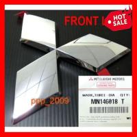 ราคา ห้างแท้ โลโก้กระจังหน้ารถ มิตซูบิชิ ไทรทัน ไตรตัน ปี 2005 2014 รหัส MN146018 Mitsubishi L200 05 Triton สติ๊กเกอร์ (3984588506)