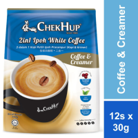 ราคา พร้อมส่ง ChekHup Ipoh White Coffee กาแฟ กาแฟอีโปร์ 3in1 และ กาแฟอีโปร์ 2in1 กาแฟขาว กาแฟสำเร็จรูปกาแฟ ChekHup Ipoh White Coffee 3 in 1 ราคาถูกที่สุ Every morning8ตลาดกิมหยงKopi Chekhup 3in1 (213920397