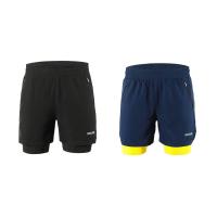 ราคา กางเกงวิ่งขาสั้นกระเป๋าซิปข้าง มีซับใน ARSUXEO (884664921)