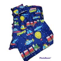 ราคา B006 4 1 ชุดที่นอนเด็ก 3ชิ้น หมอน ผ้าห่ม พกพาไปโรงเรียนได้ มีเชือกผูก มีสายสะพาย กรณีลายหมดร้านจัดคละให้นะค่ะ (21646274937)