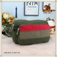 ราคา กระเป๋าคาดเอวแม่ค้า KB 2353 ยี่ห้อ LING KUB คาดเอวแม่ค้า คาดเอว กระเป๋าคาดเอว คาดเอวขายของ คาดเอวกันน้ำ กระเป๋าแม่ค้า เก็บปลายทาง (9759366353)