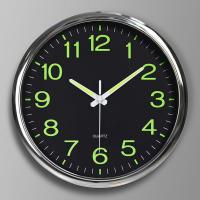 ราคา นาฬิกาติดผนัง QUARTZ นาฬิกาแขวนผนัง นาฬิกาตกแต่งบ้านโมเดิร์นสีดำ นาฬิกาสไตล์ Loft เข็มเรืองแสง ขนาด 30 ซม 12 นิ้ว (21739907342)
